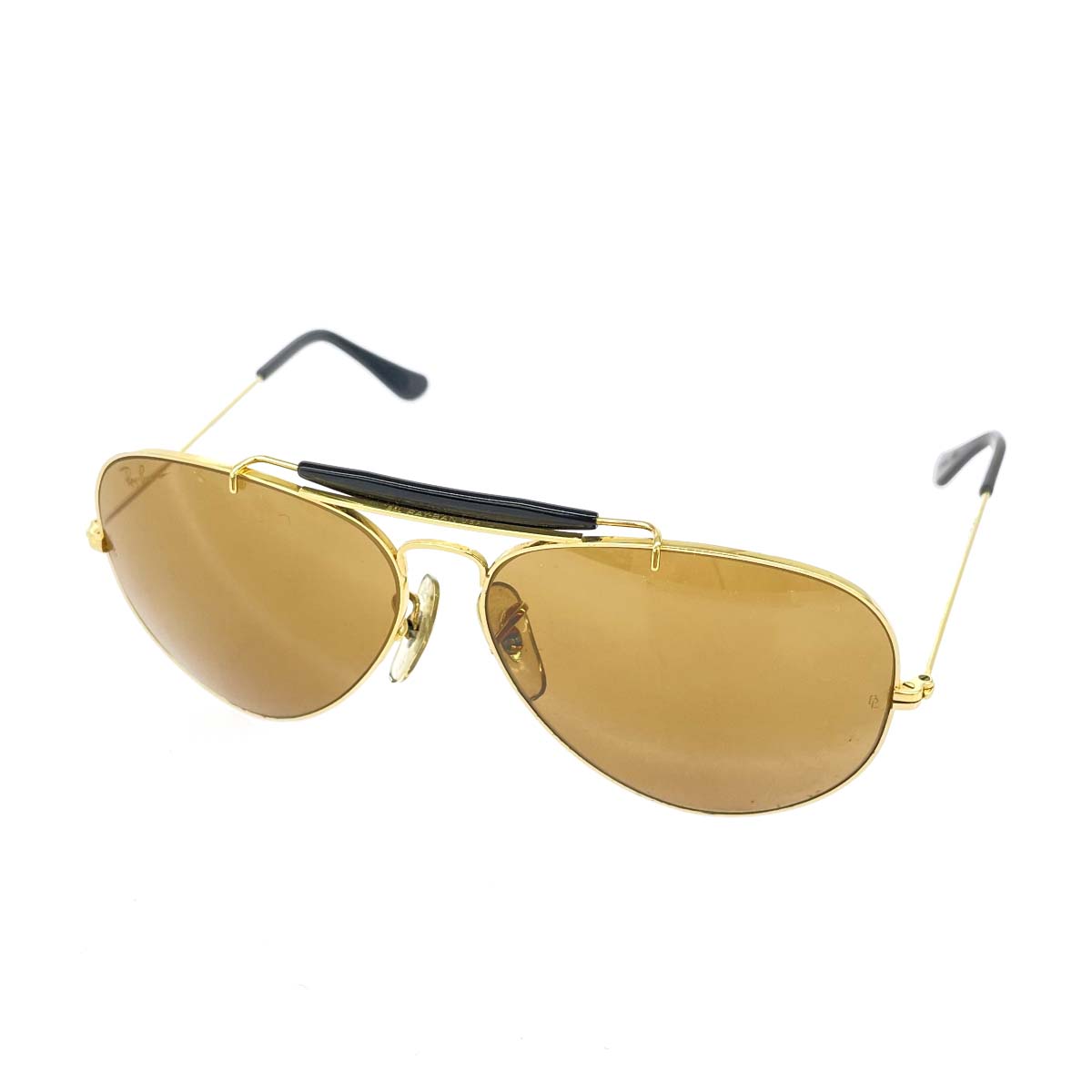 Ray-Ban レイバン アビエーター 良好 クロマックスレンズ ヴィンテージ品 ゴールドカラー メンズ【中古】