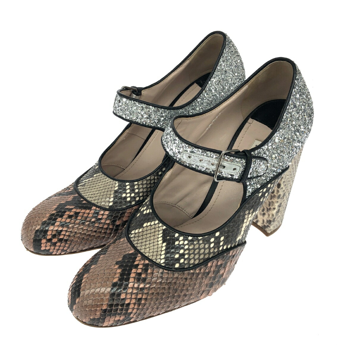 楽天市場】MIUMIU ミュウミュウ MIU MIU ミュウミュウ ロゴ ビジュー