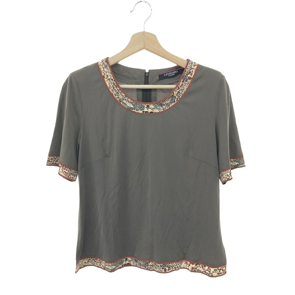 楽天市場】LEONARD レオナール Tシャツ カットソー トップス サイズ42