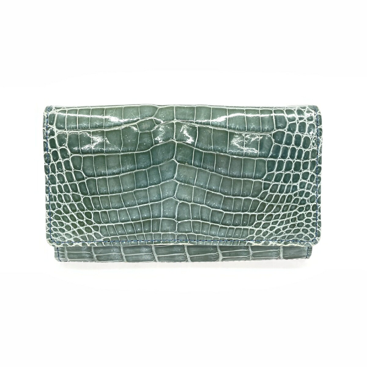 楽天市場】CIVINILE チビナイル クロコダイルレザー 二つ折り財布