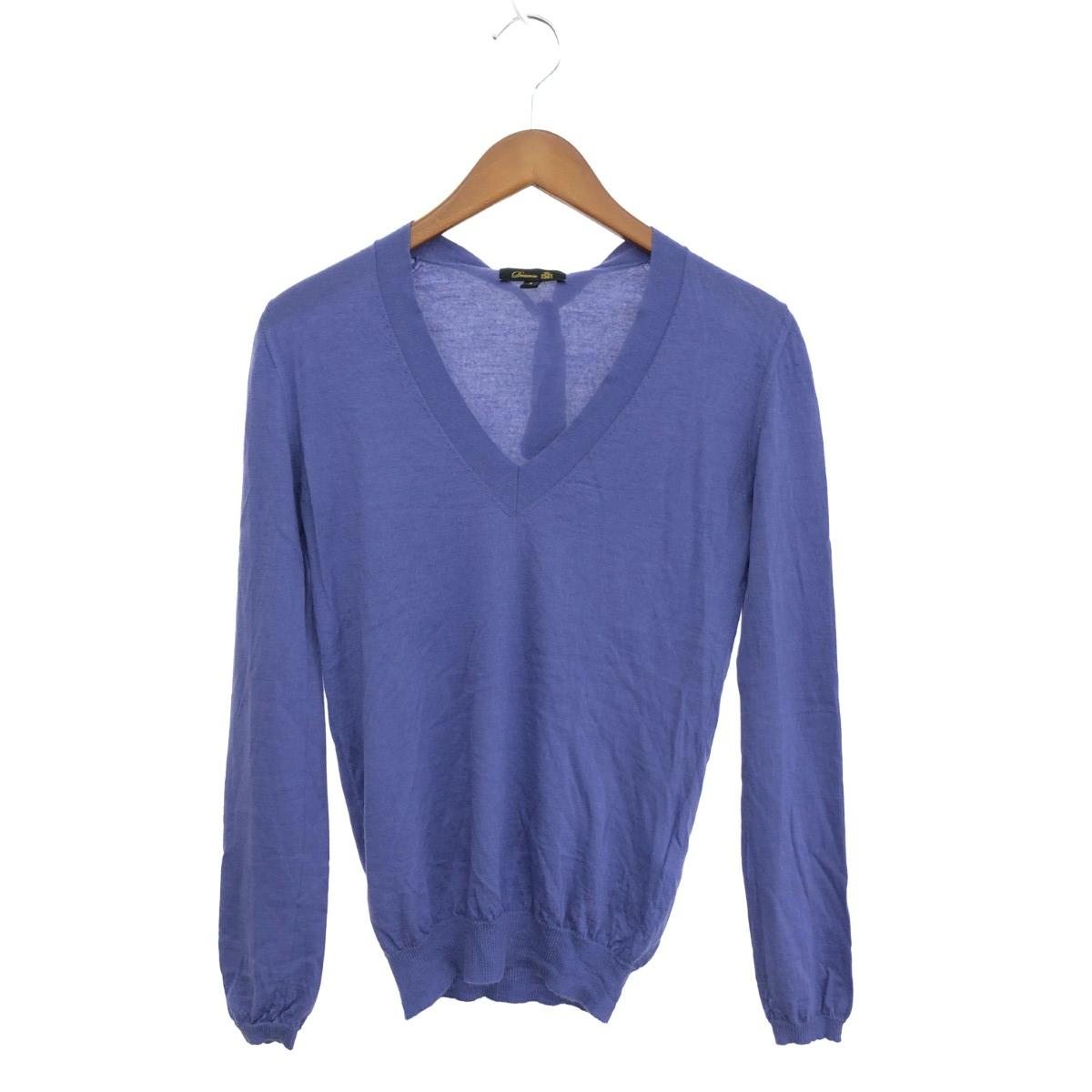 楽天市場】Drawer / ドゥロワー | 18G カシミヤシルクリブクルーネック