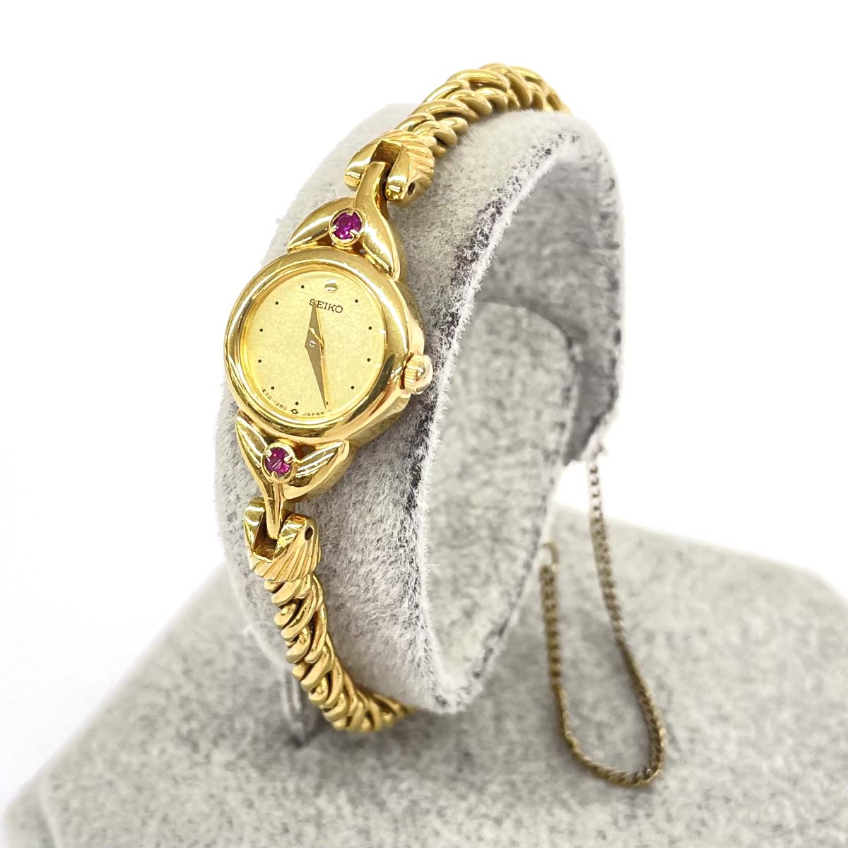 楽天市場】電池交換済 SEIKO セイコー オーバル ビジュー 1E20-6190 白