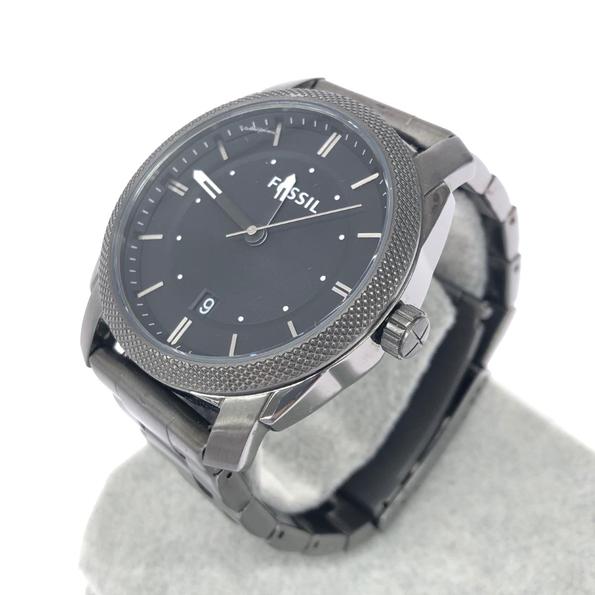 Fossil フォッシル 腕時計 クォーツ/SS FS4774 ガンメタル メンズ【中古】
