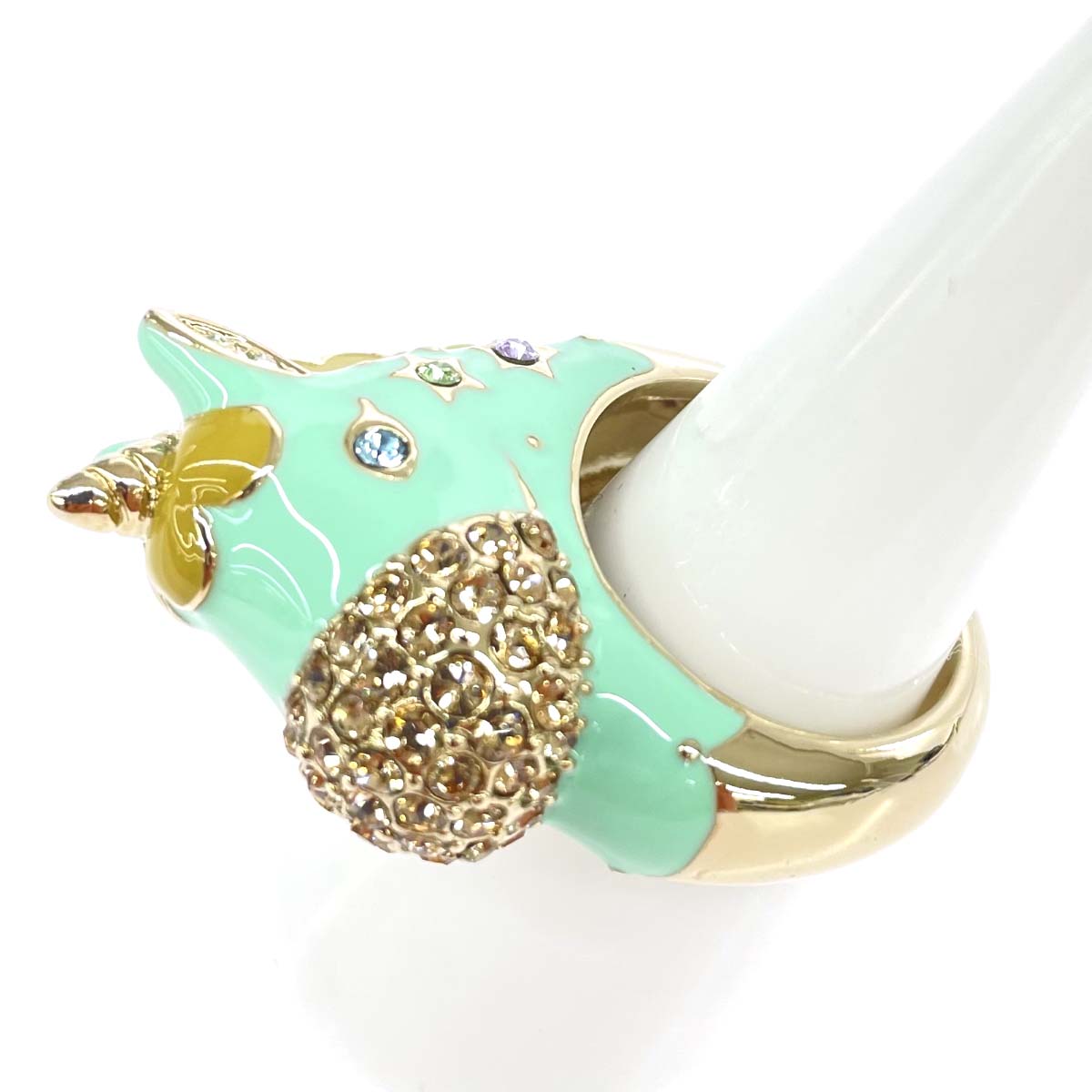 楽天市場】【中古】ANNA SUI / ハート2連リング アナスイ B24487_2007