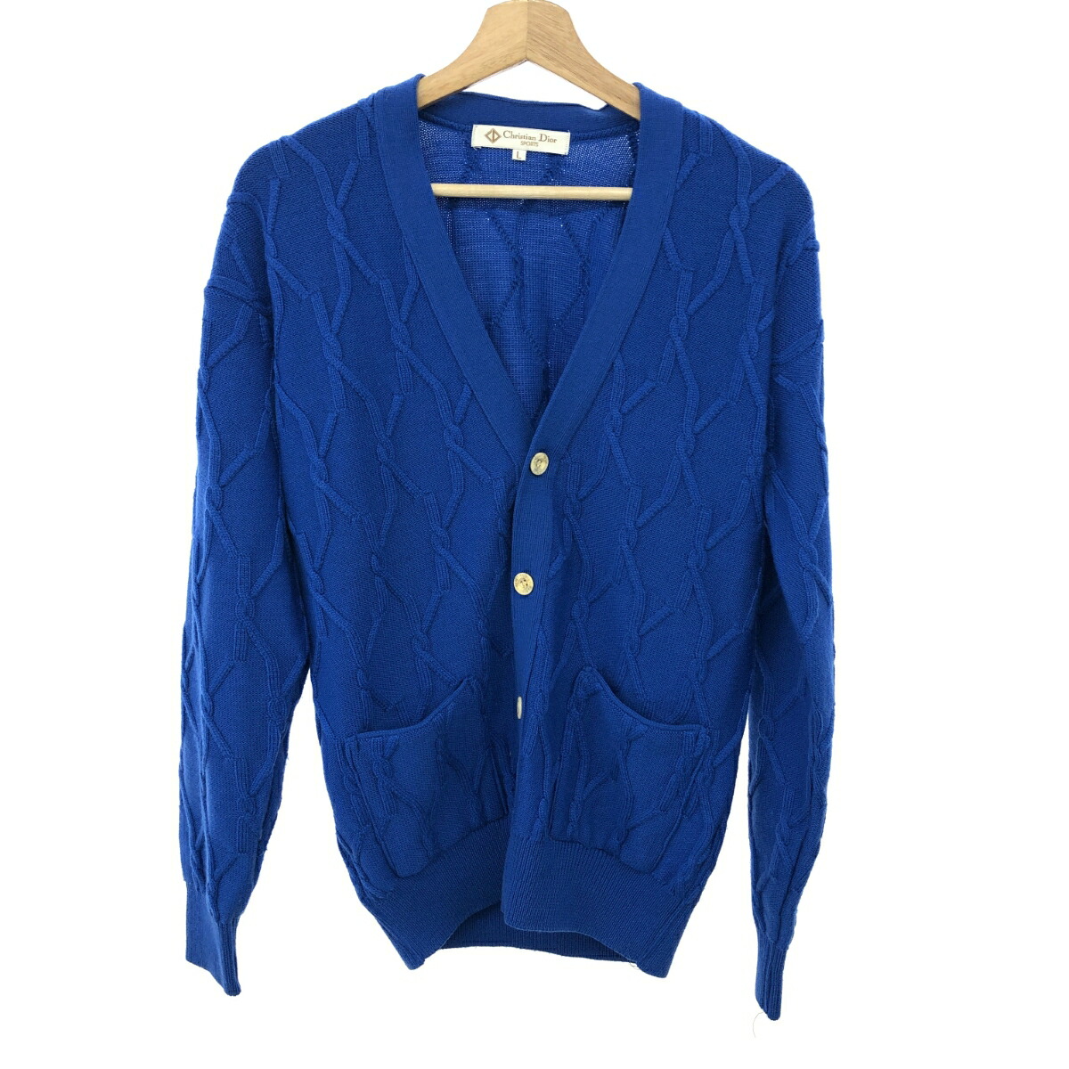 楽天市場】クリスチャンディオール 90s オールド ウール100％ ニット
