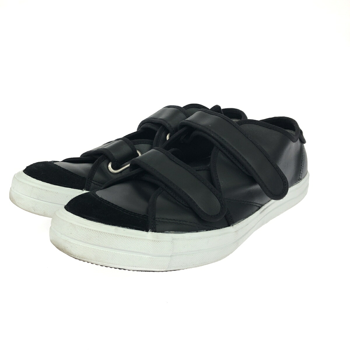 RFW Rhythm Footwear リズムフットウェア ベロクロスニーカー 良好 表記サイズ:11 アールエフダブリュー ブラック メンズ【中古】