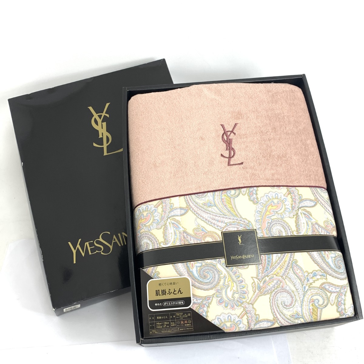 楽天市場】ETRO エトロ 羽毛肌掛け布団 美品 150×200 ダウン90