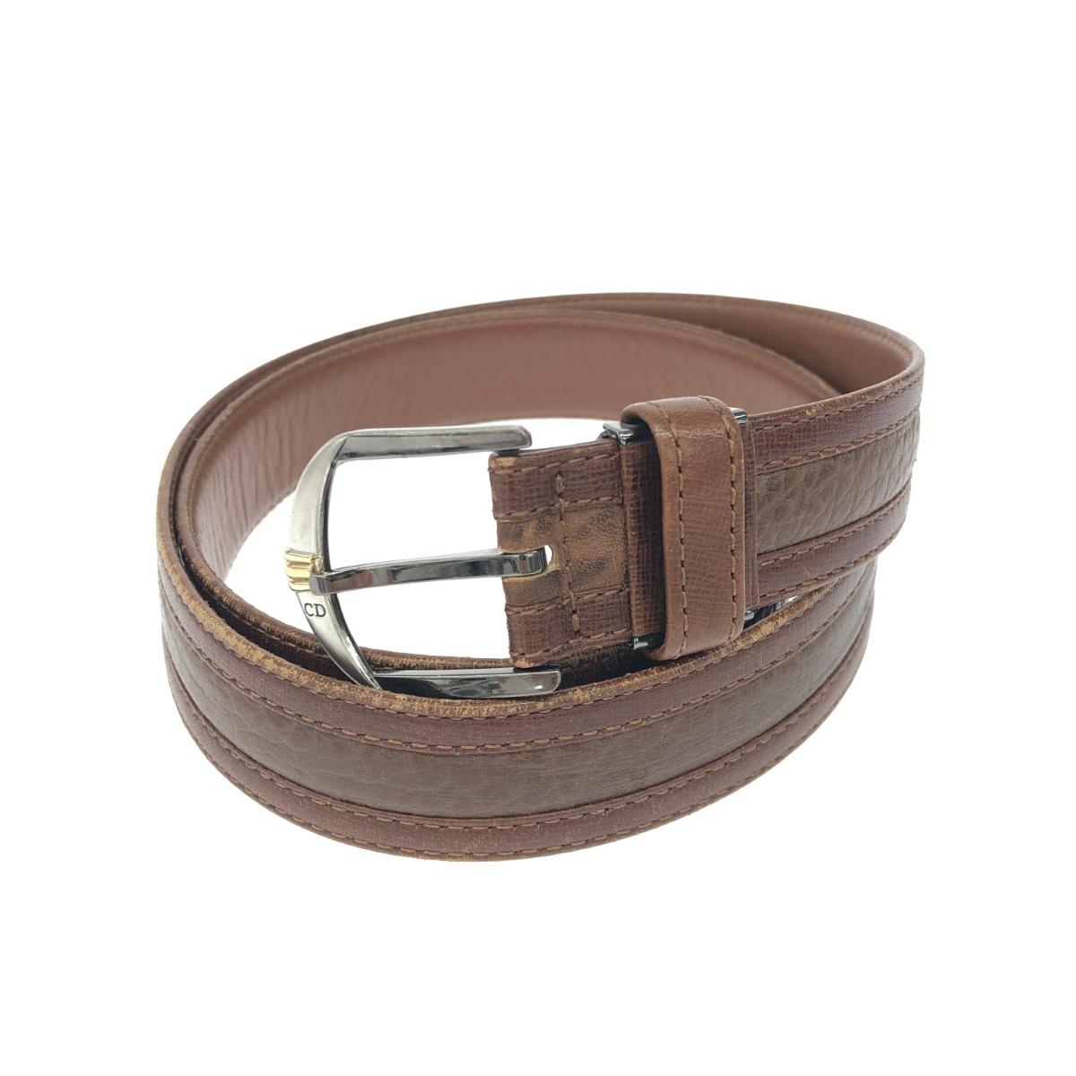 DIOR ALYXコラボ　レザーベルト DIOR LOGO ALYX LOCKS BY MATHEW WILLIAMS ADJUSTABLE BELT SIZE