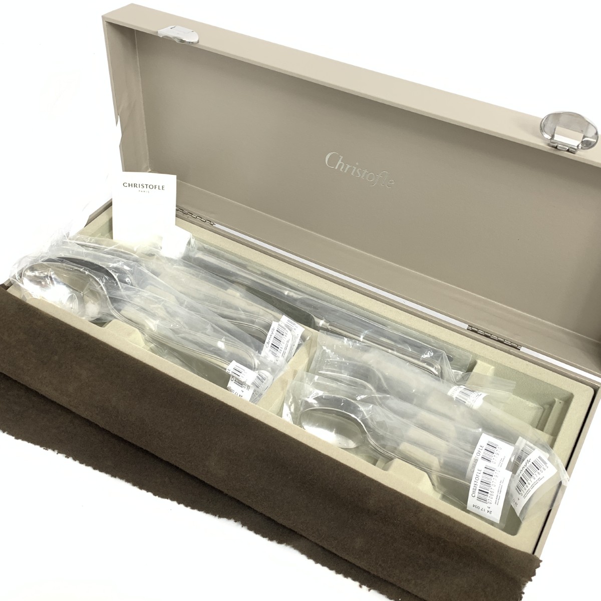クリストフル Christofle ティースプーン リュバン 2本セット