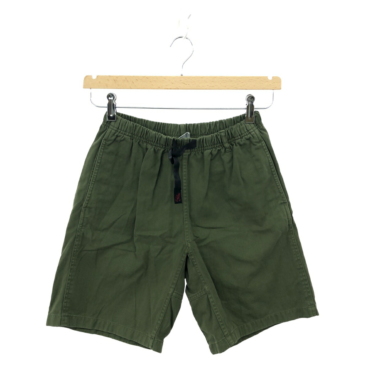 Gramicci グラミチ クライミングショートパンツ サイズ:S カーキ メンズ【中古】