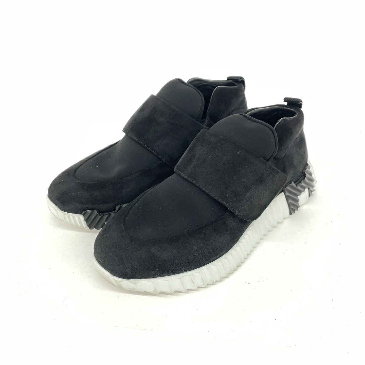 Hermes エルメス スニーカー H 36 ブラック 23AW 楽天市場】エルメス HERMES 23AW スエード H ローカット マジック