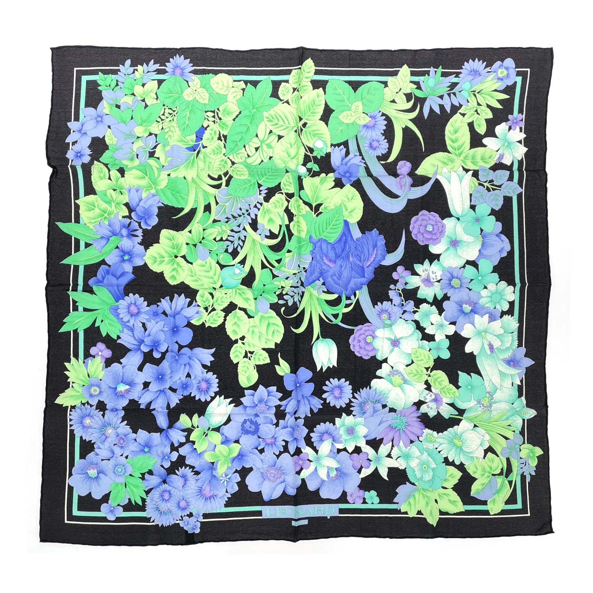 楽天市場】【LEONARD】レオナール スカーフ ストール 花柄 大判 シルク