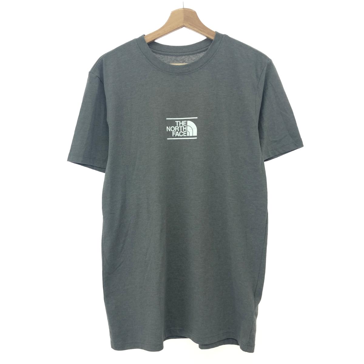 THE NORTH FACE ザノースフェイス 半袖カットソー 未使用品 サイズ:S DOME CEN TEE グレー メンズ【中古】
