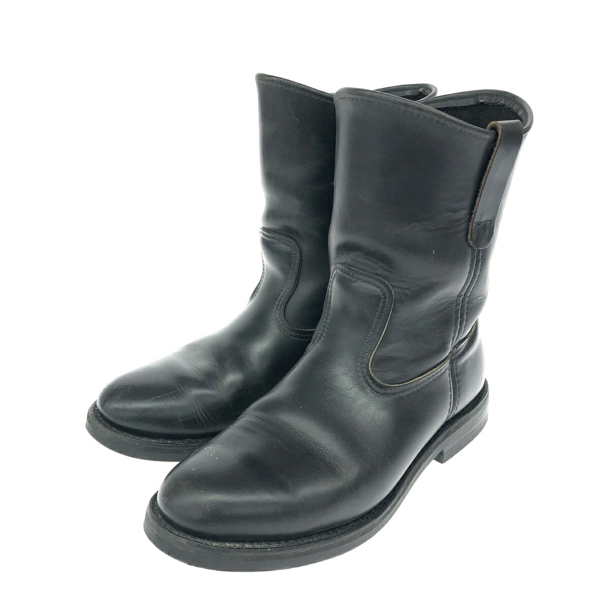 Red Wing ペコスブーツ ブラック 6E 中古・古着通販】RED WING (レッドウィング) ペコスブーツ ブラック