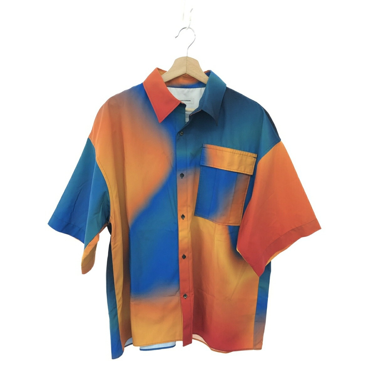 TENDERPERSON テンダーパーソン 半袖プルオーバー/THERMOGRAPHY S 好ましい 大きさ:4 グラデーション    マルチ色合い メンズ【中古】