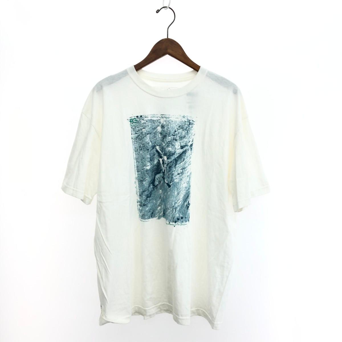 patagonia パタゴニア 半袖カットソー サイズ:XL Tシャツ/プリント ホワイト メンズ【中古】