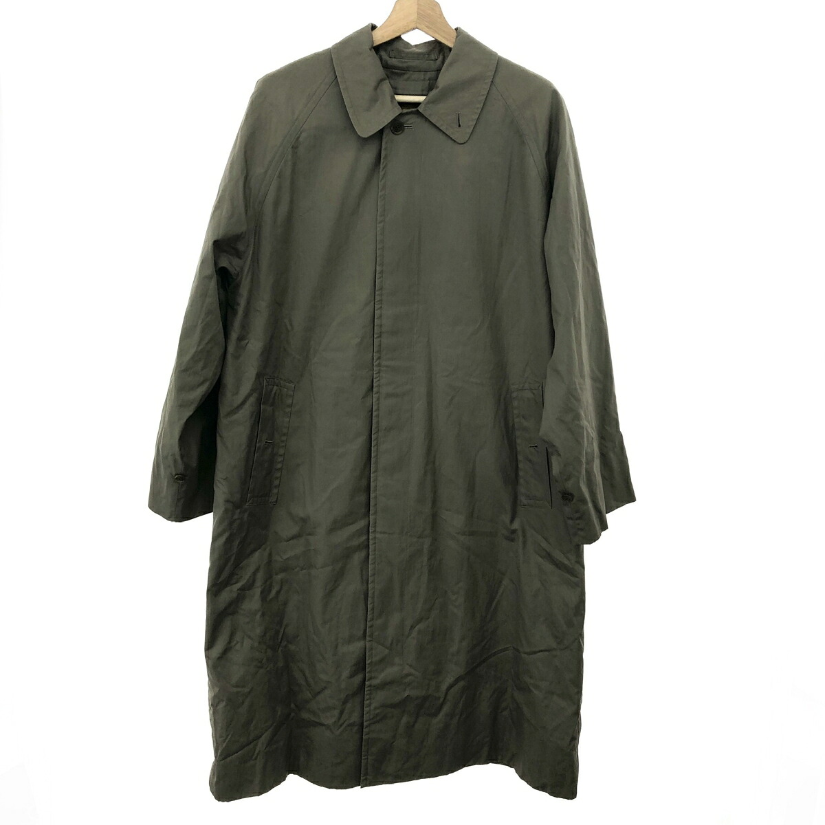 Burberry's バーバリーズ バルマカーンコート サイズ:表記なし グリーン メンズ【中古】