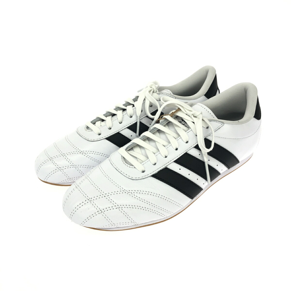 adidas アディダス スニーカー TAKEWONDO 未使用品 表記サイズ:27 レザー JS1194 ホワイト メンズ【中古】