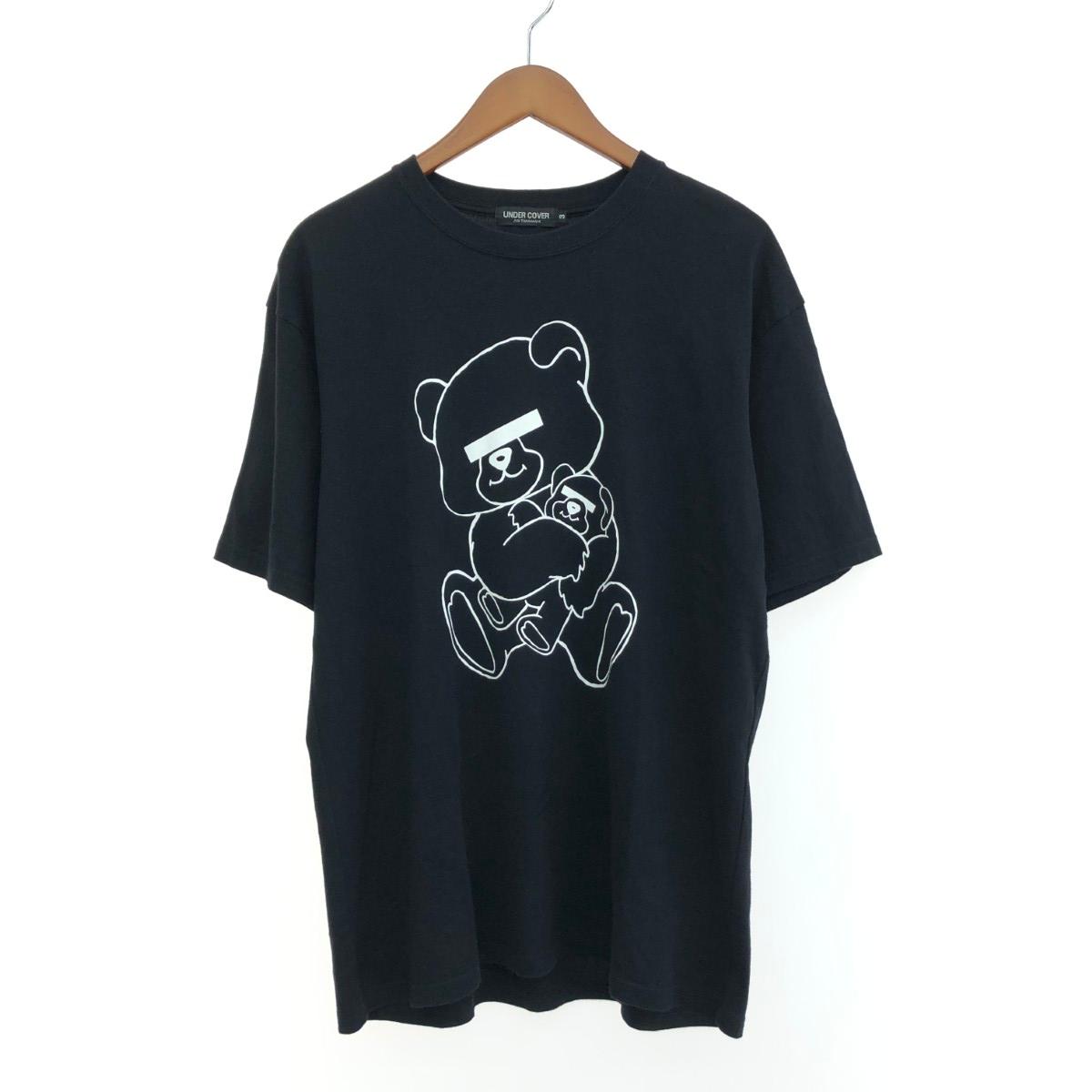 UNDERCOVER アンダーカバー カットソー/NEU BEAR/目隠しベア サイズ:3 ブラック メンズ【中古】 6,320円