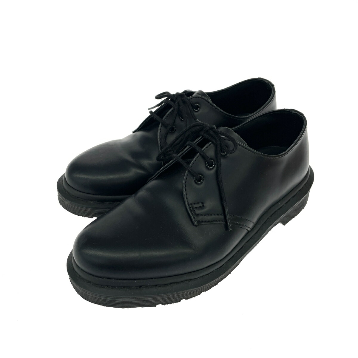 【美品】ドクターマーチン 3ホール AW006 黒 ブラック UK9 中古・古着通販】Dr.Martens (ドクターマーチン) 3ホールブーツ