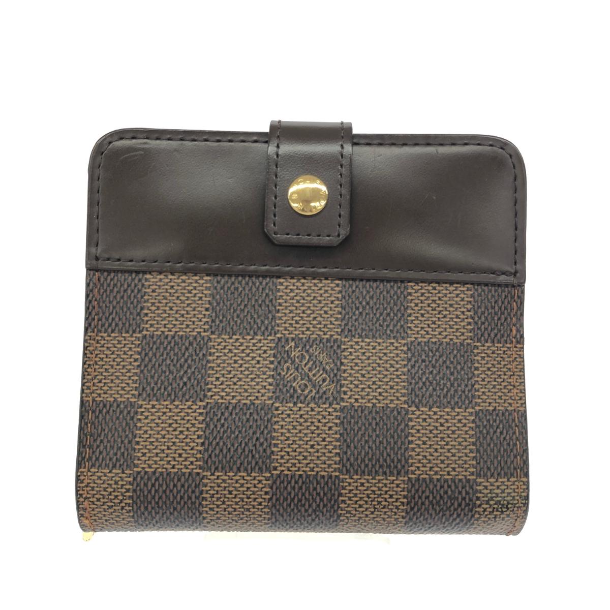 楽天市場】【財布】LOUIS VUITTON ルイ ヴィトン ダミエ コンパクト