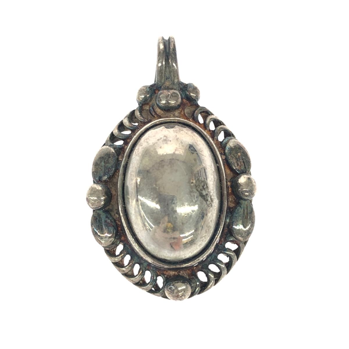 美品 カエルチャーム ジョージジェンセン/  Georg Jensen ジョージジェンセン 蛙モチーフ ペンダントトップ