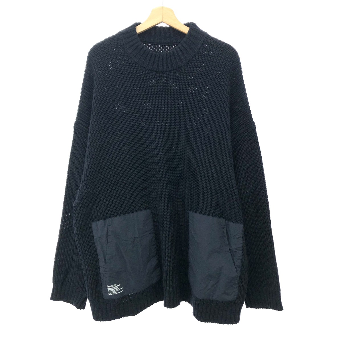 FreshService 生新しいお持て成し ハイネックコンバットニット 思わしい 大いさ:L HIGH NECK COMBAT KNIT FSW-22KN 92   米国海軍 メンズ【中古】 メンズファッション-トップス-ニット・セーター