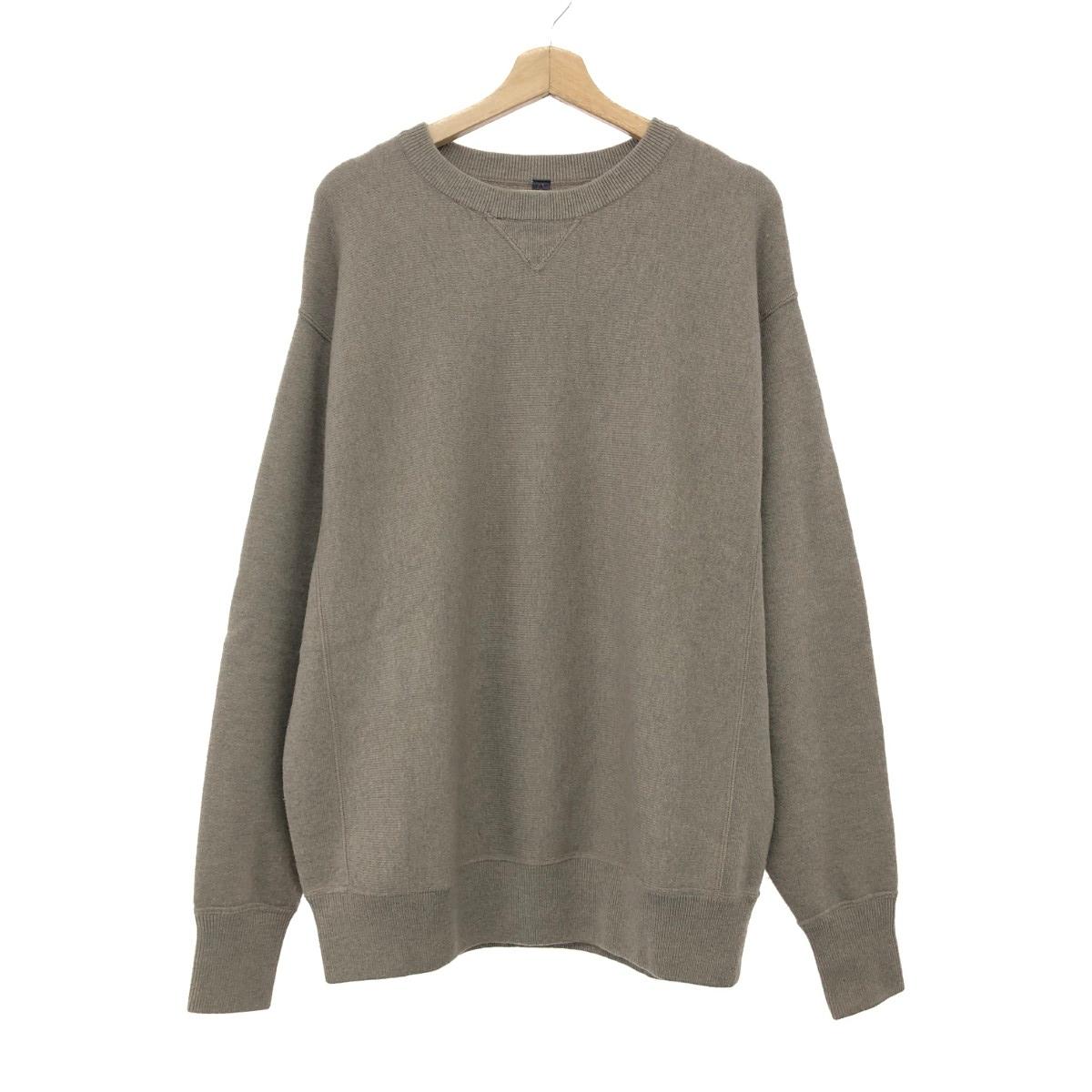 ESTNATION ハラダマニア×エストネーション カシミヤ混ニット 良好 サイズ:L ブラウン メンズ【中古】
