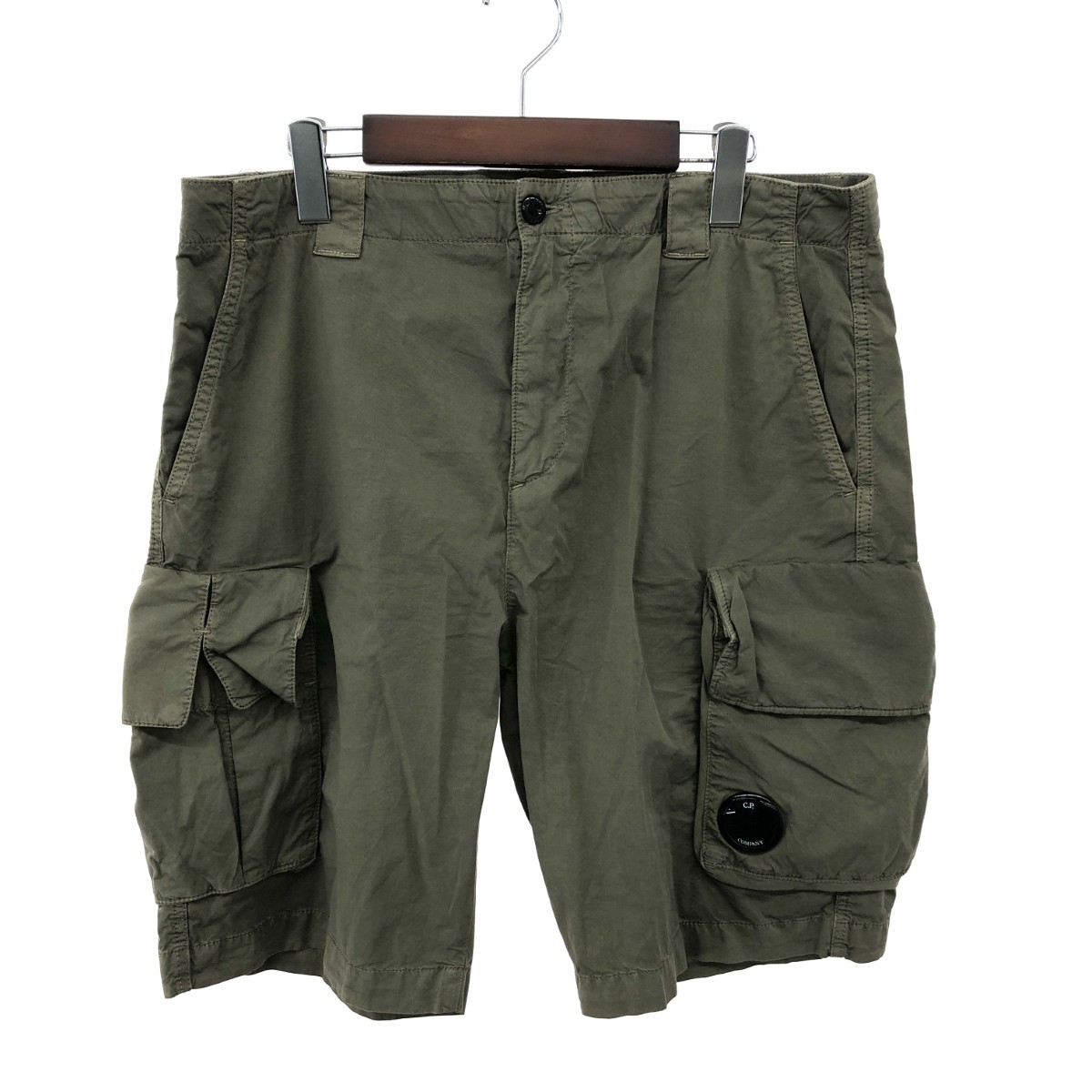 C.P.COMPANY シーピーカンパニー カーゴショートパンツ サイズ:50 グレージュ メンズ【中古】 16,401円