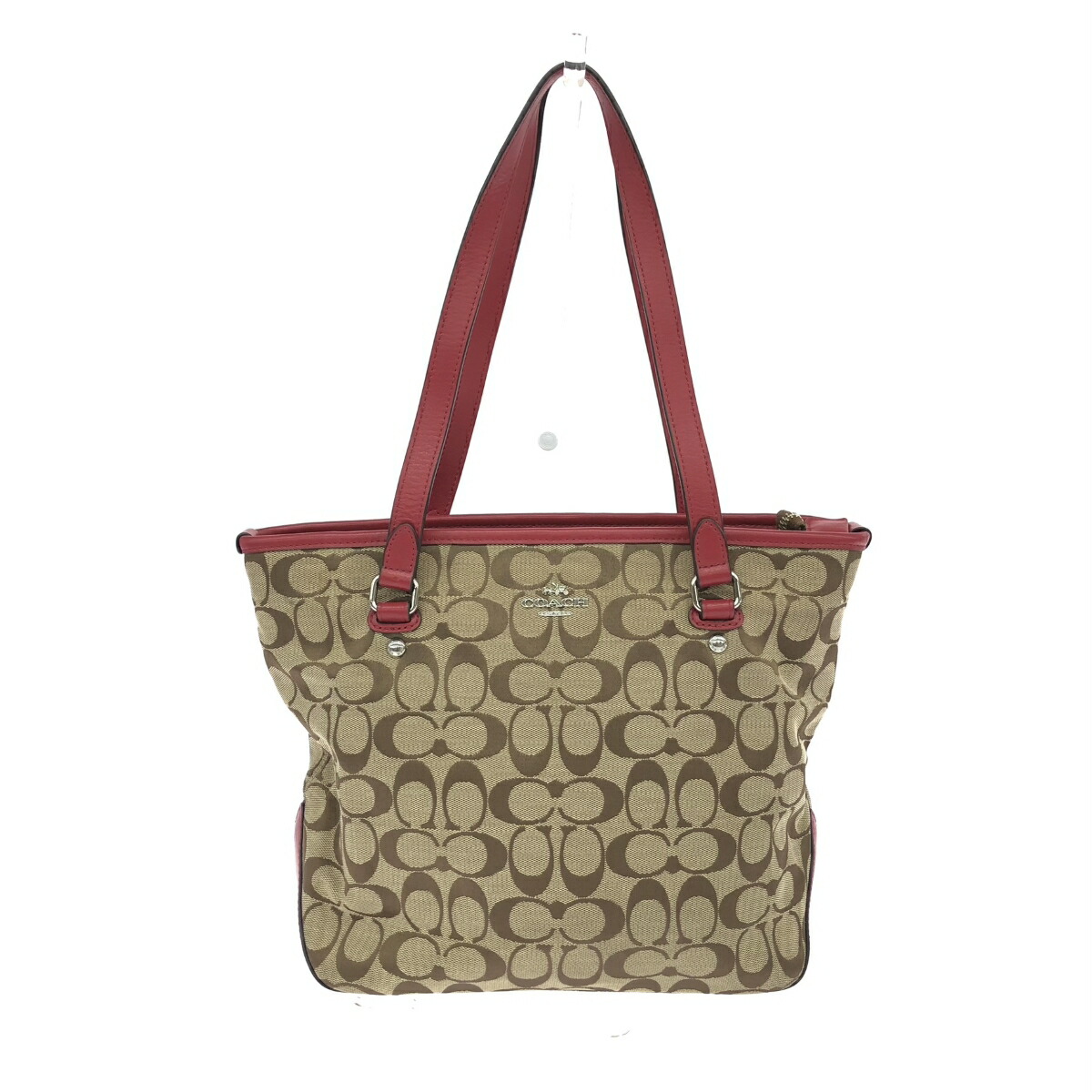 ララ様確認用　コーチ　トートバッグ　シグネチャー　新品未使用 楽天市場】COACH コーチ シグネチャー ラウラ ベージュ ブラウン