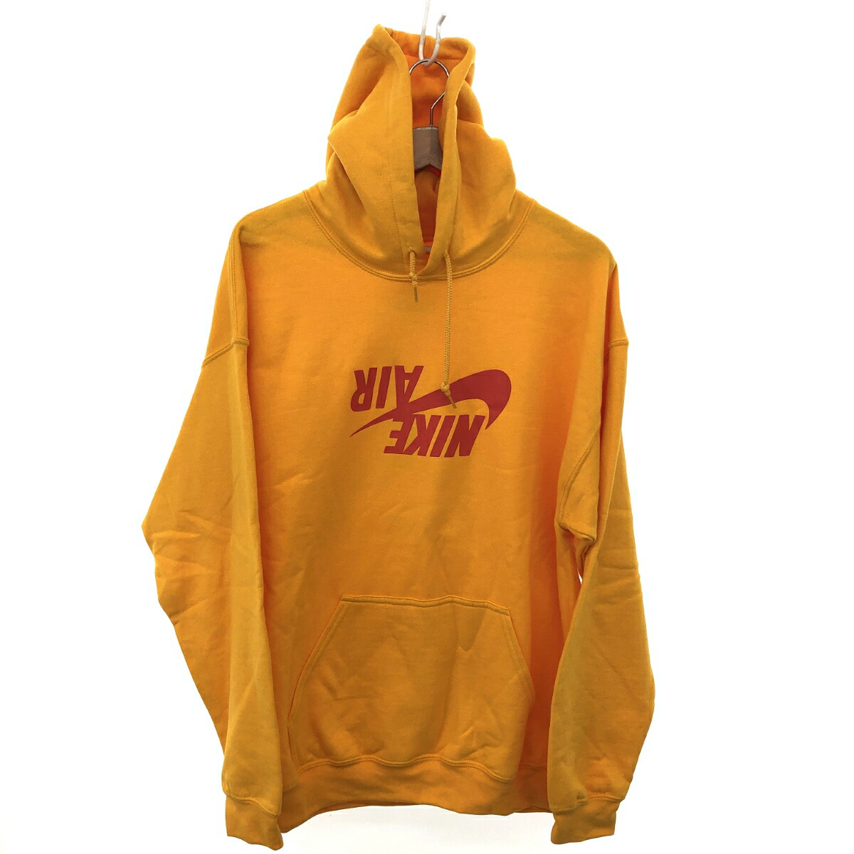 NIKE ナイキ×カクタスジャック ティーシャツパーカー  大きさ:L     黄色 メンズ【中古】