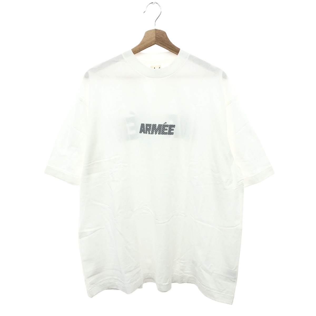 blurhms ブラームス 半袖カットソー 良好 サイズ:4 Tシャツ ARMEE コットン100% ホワイト メンズ【中古】