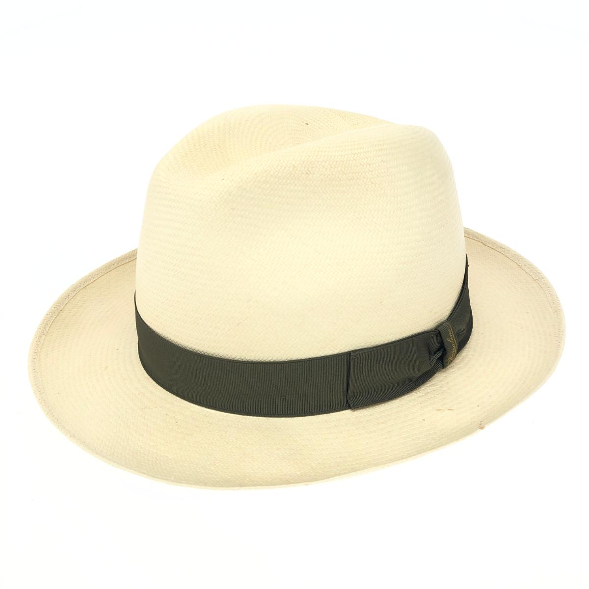 楽天市場】【中古】Borsalino ボルサリーノ ｽﾄﾛｰﾊｯﾄ 帽子 パナマハット