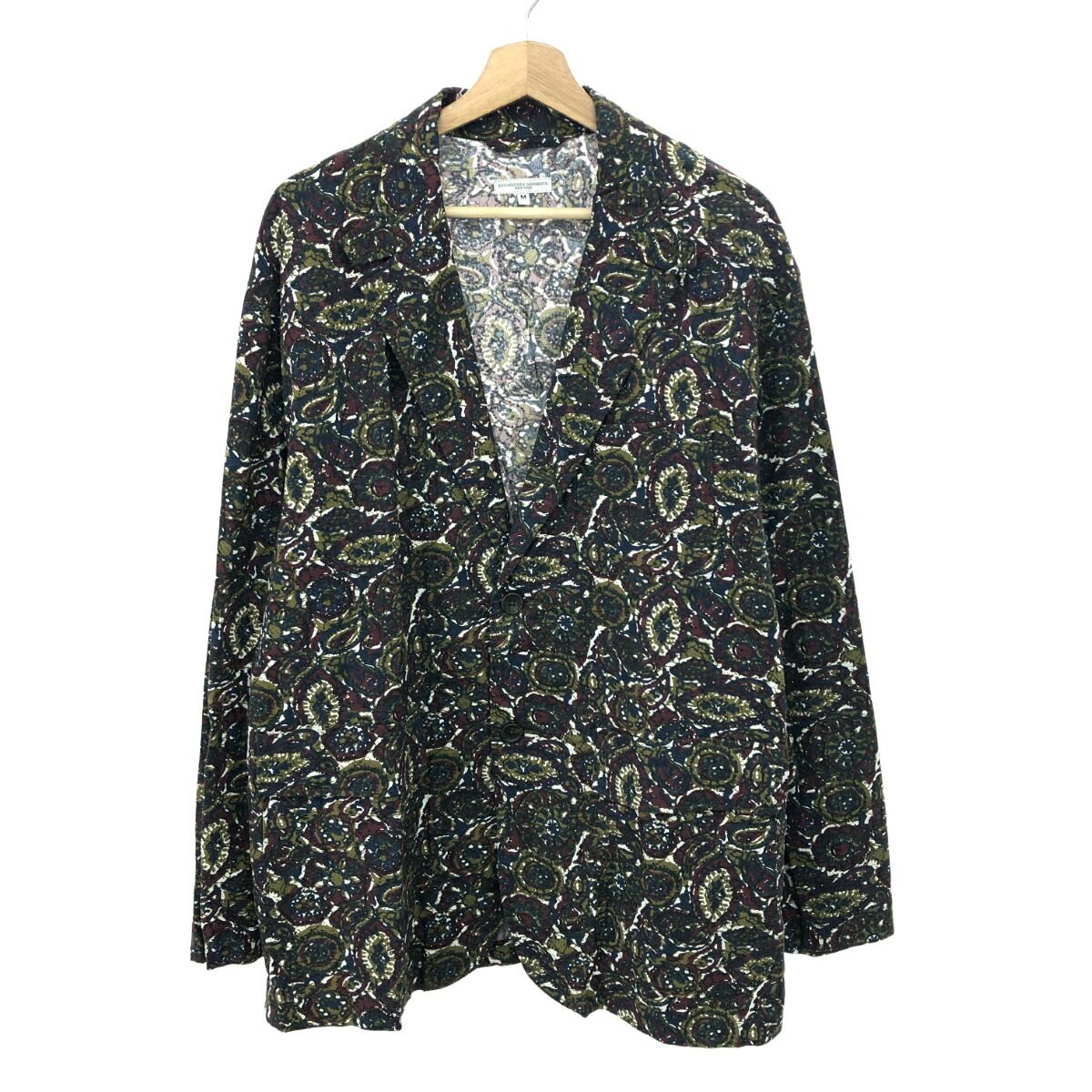 ENGINEERED GARMENTS エンジニアドガーメンツ ロイター上衣 美品 大きさ:M Loiter Jacket 23SS   ボルドーワイン/カーキ メンズ【中古】