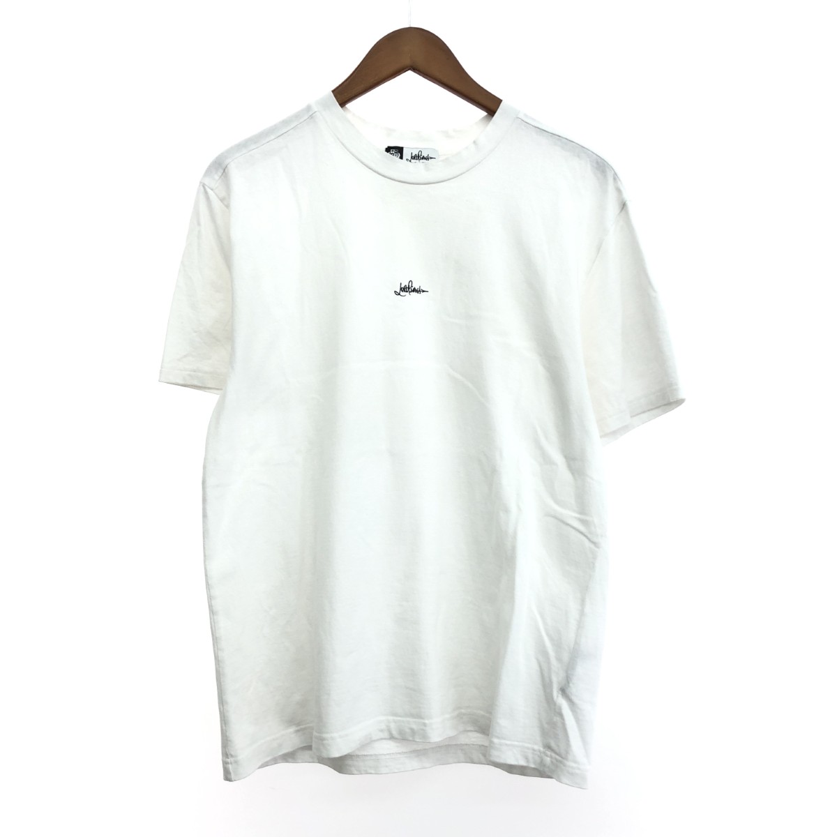 LORO PIANA ロロピアーナ 藤原ヒロシコラボ/プリント半袖カットソー サイズ:S FAM4720 ホワイト メンズ【中古】 14,454円