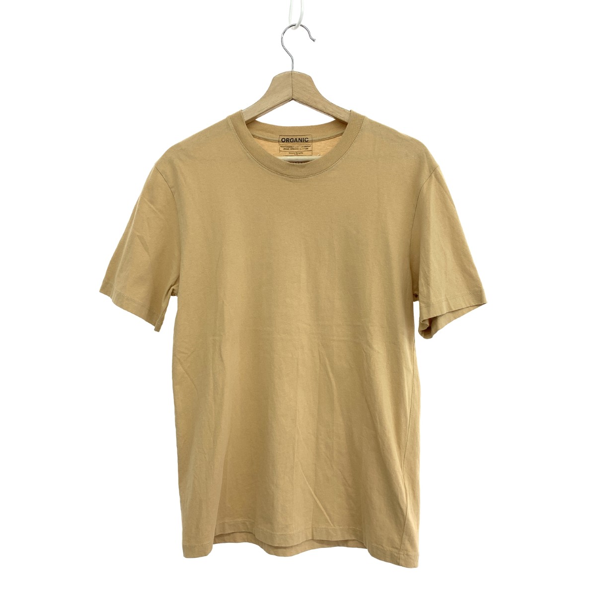 Maison Martin Margiela メゾンマルタンマルジェラ 半袖カットソー サイズ:S コットン100％/四つタグ S50GC0678 ベージュ メンズ【中古】