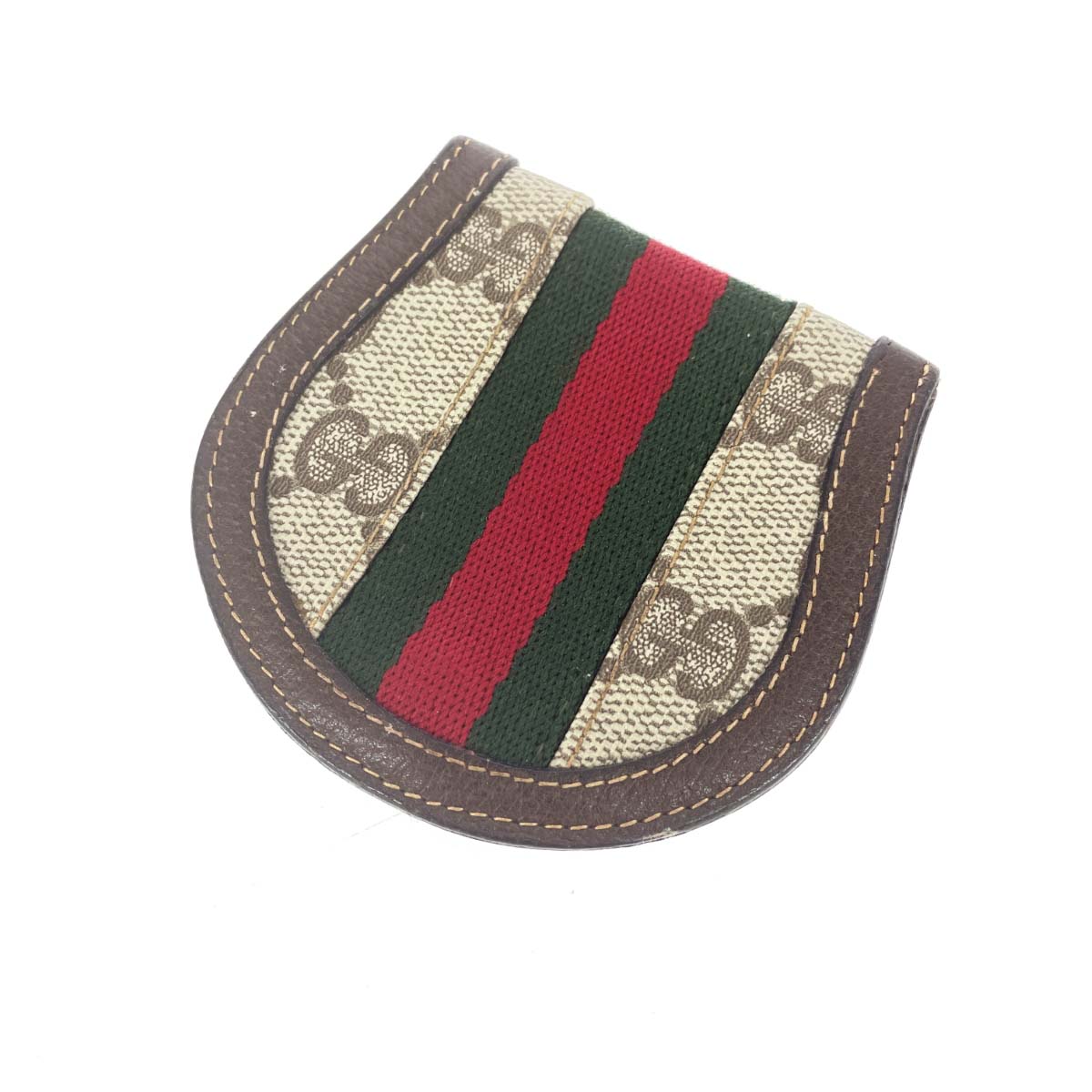 美品　グッチ　ケース　GGスプリーム　アニマル　ピッグ ファスナー　レザー GUCCI（グッチ） 財布 ラウンドファスナー長財布 レディース メンズ GG