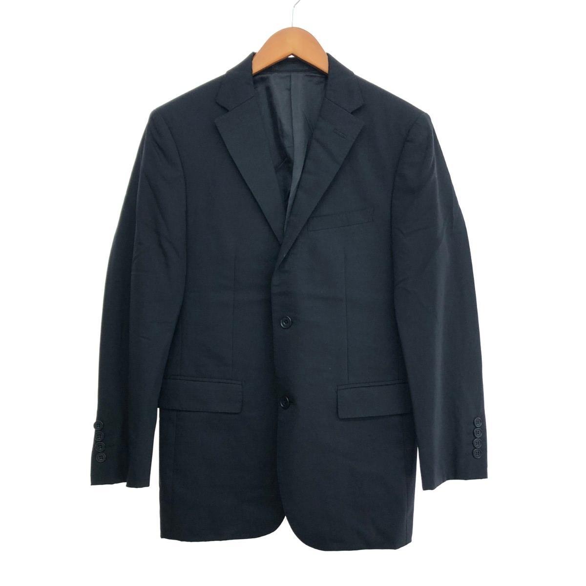 BURBERRY BLACK LABEL バーバリーブラックレーベル テーラードジャケット  大きさ:36R 羊毛/日本製/２B    黒いこと メンズ【中古】