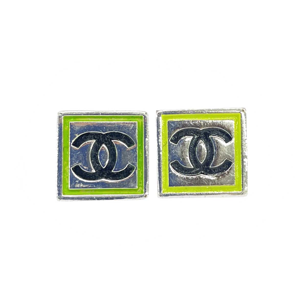 CHANEL シャネル ピアス ココマーク/スクエア/メタル/ コメ片耳のみ03A シルバーカラー レディース【中古】
