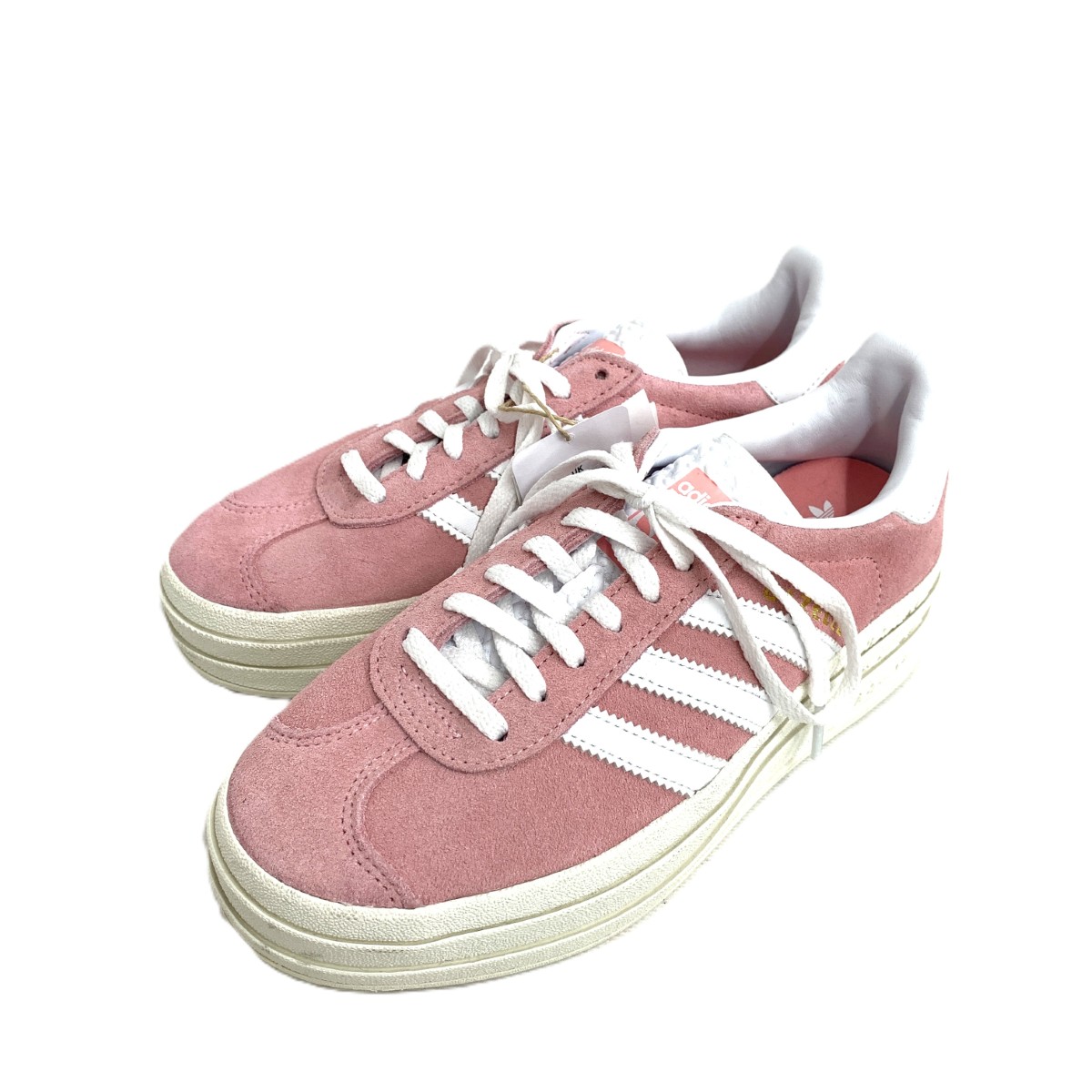 adidas アディダス スニーカー 未使用品 表記サイズ:23.0cm ピンク レディース【中古】