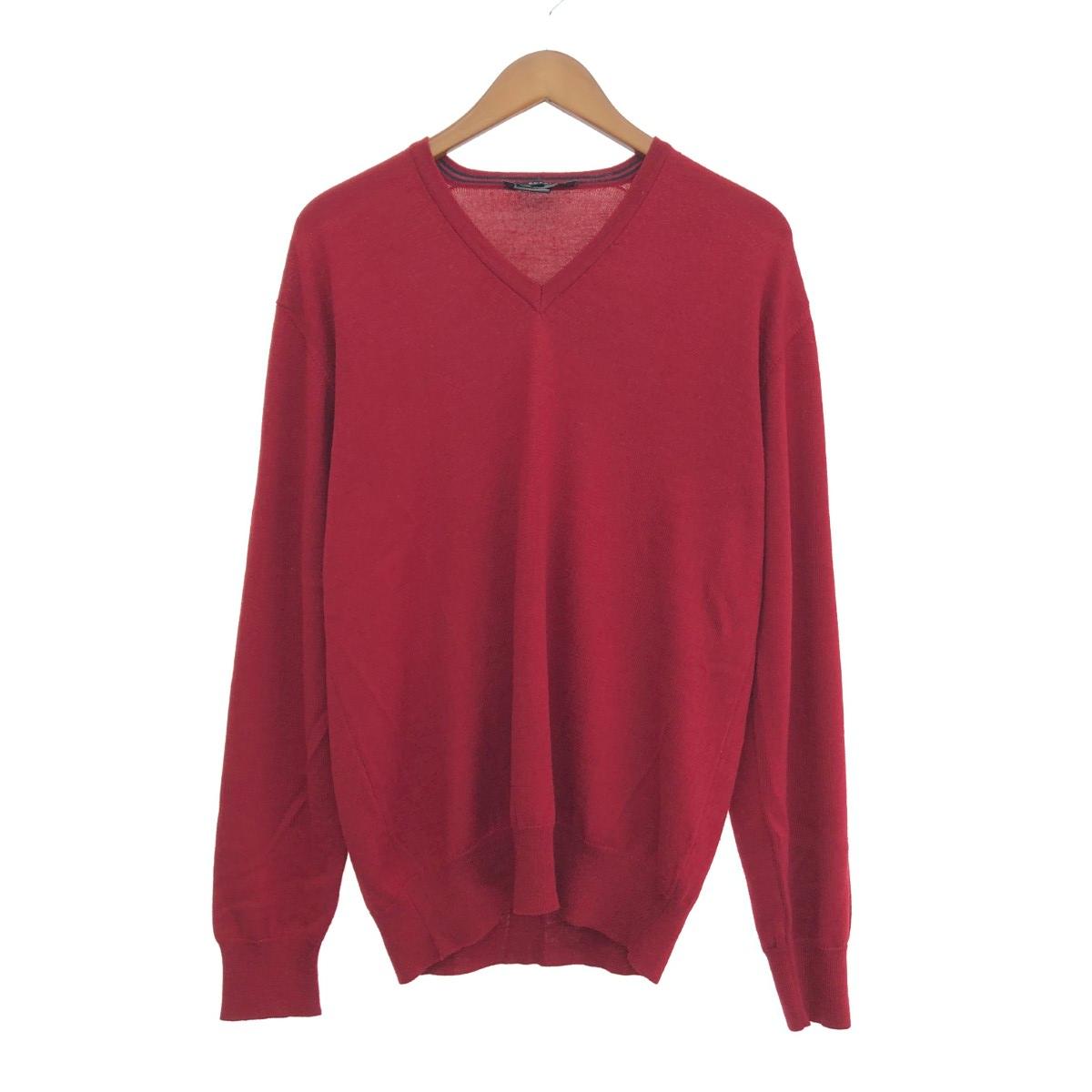 楽天市場】GUCCI グッチ Vネックニット 626643 キャメル系×ネイビー L