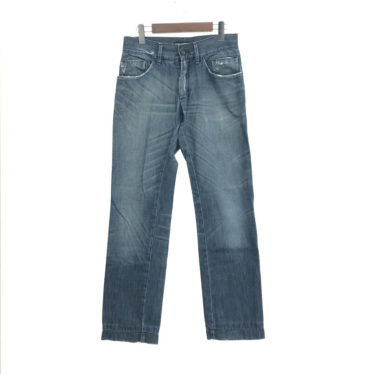DOLCE\u0026GABBANA ドルチェ\u0026ガッバーナ ジーンズズボン下  大きさ:44 一皿    青色 メンズ【中古】