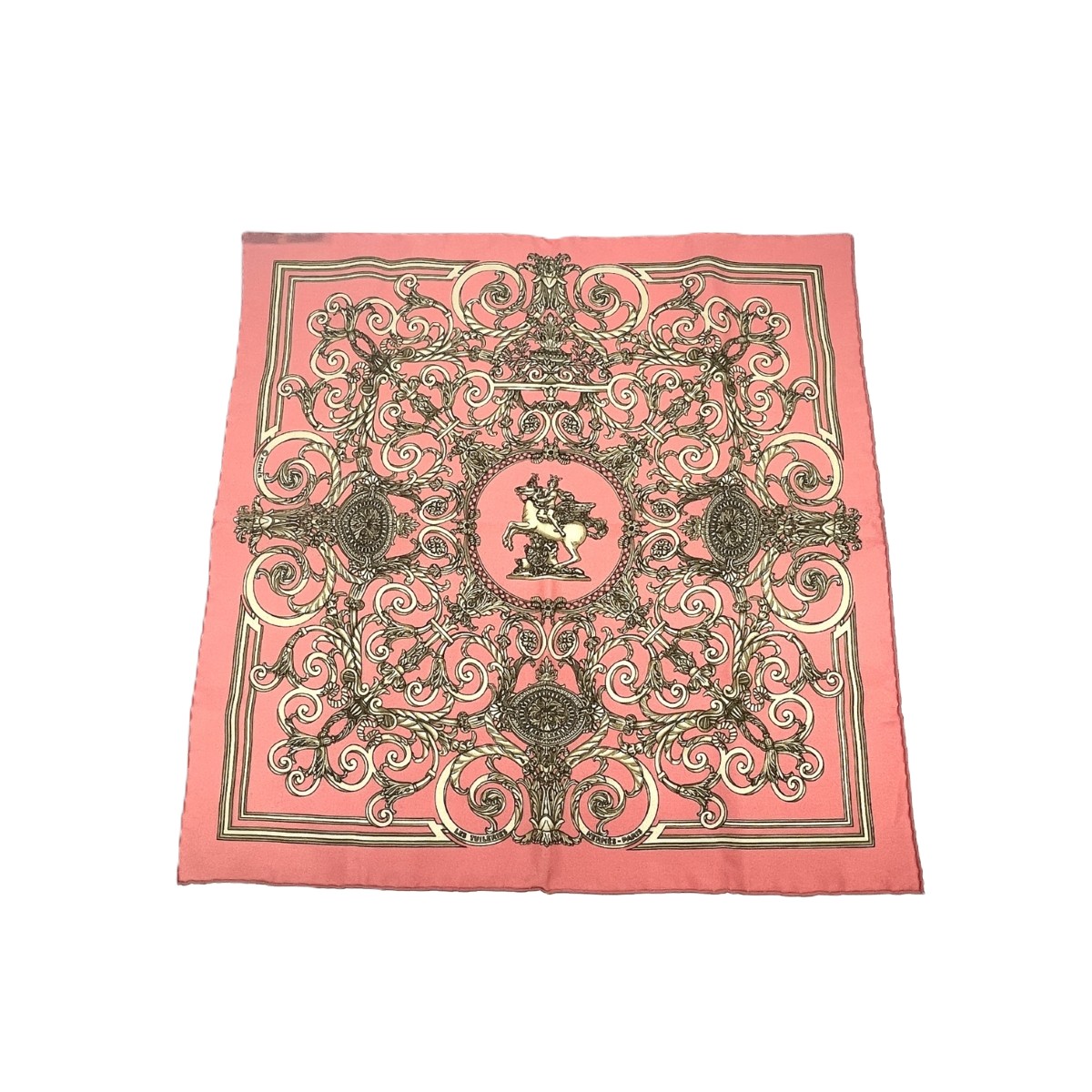 楽天市場】エルメス カレ90 LES TUILERIES チュルリー公園 スカーフ