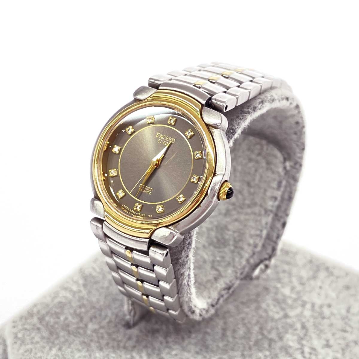 楽天市場】シチズン CITIZEN EXCEED レディース腕時計 クォーツ 5420