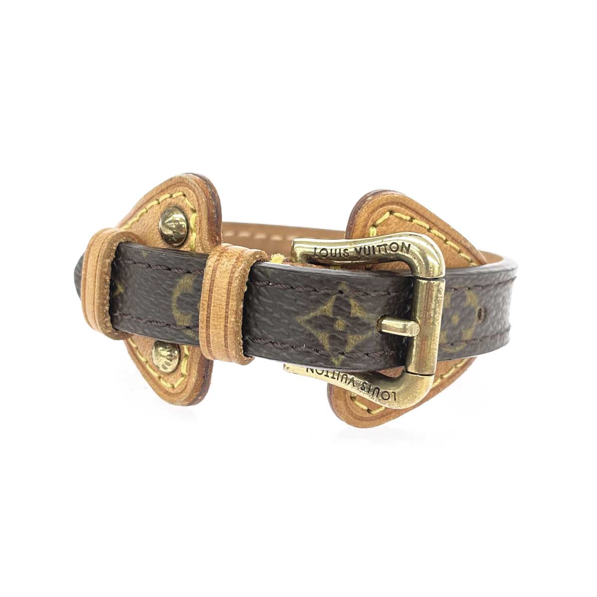 LOUIS VUITTON ルイヴィトン ブラスレテダPM ブレスレット モノグラム M92484 ブラウン レディース【中古】 16,632円