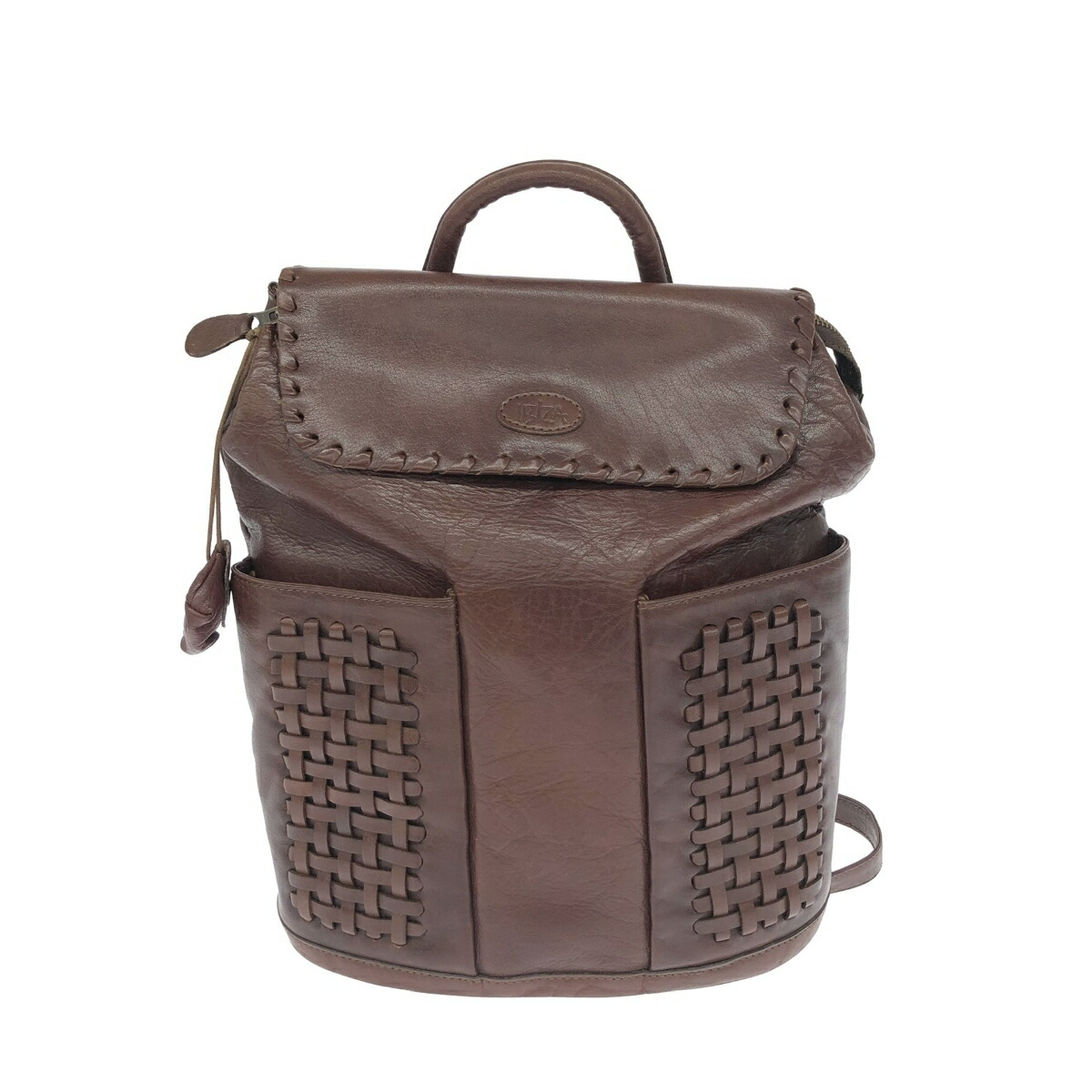 楽天市場】イビサ リュック ナイロン 軽量バッグ レザーベルト プント