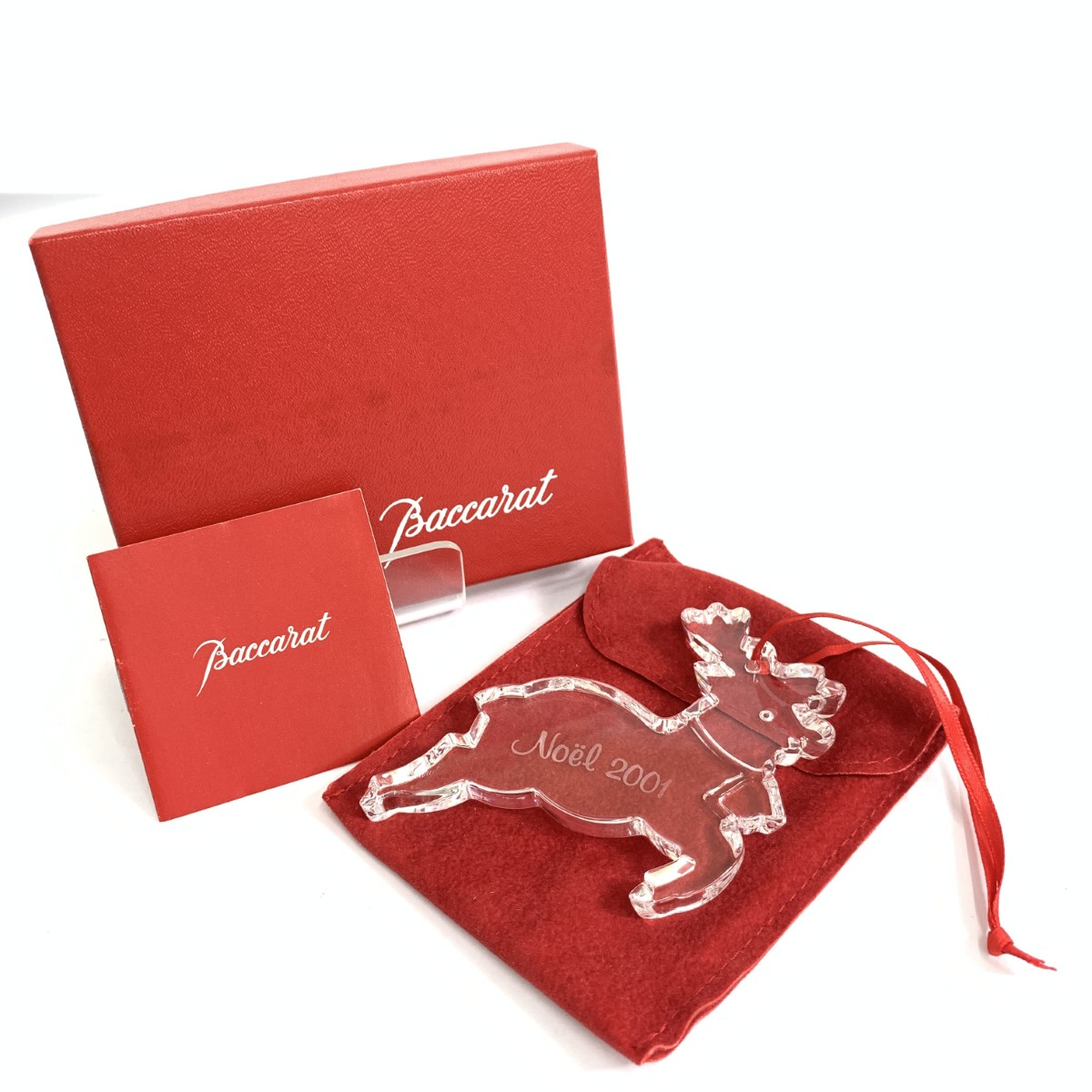 楽天市場】□新品□未使用□ Baccarat バカラ ノエル 2001 クリスタル