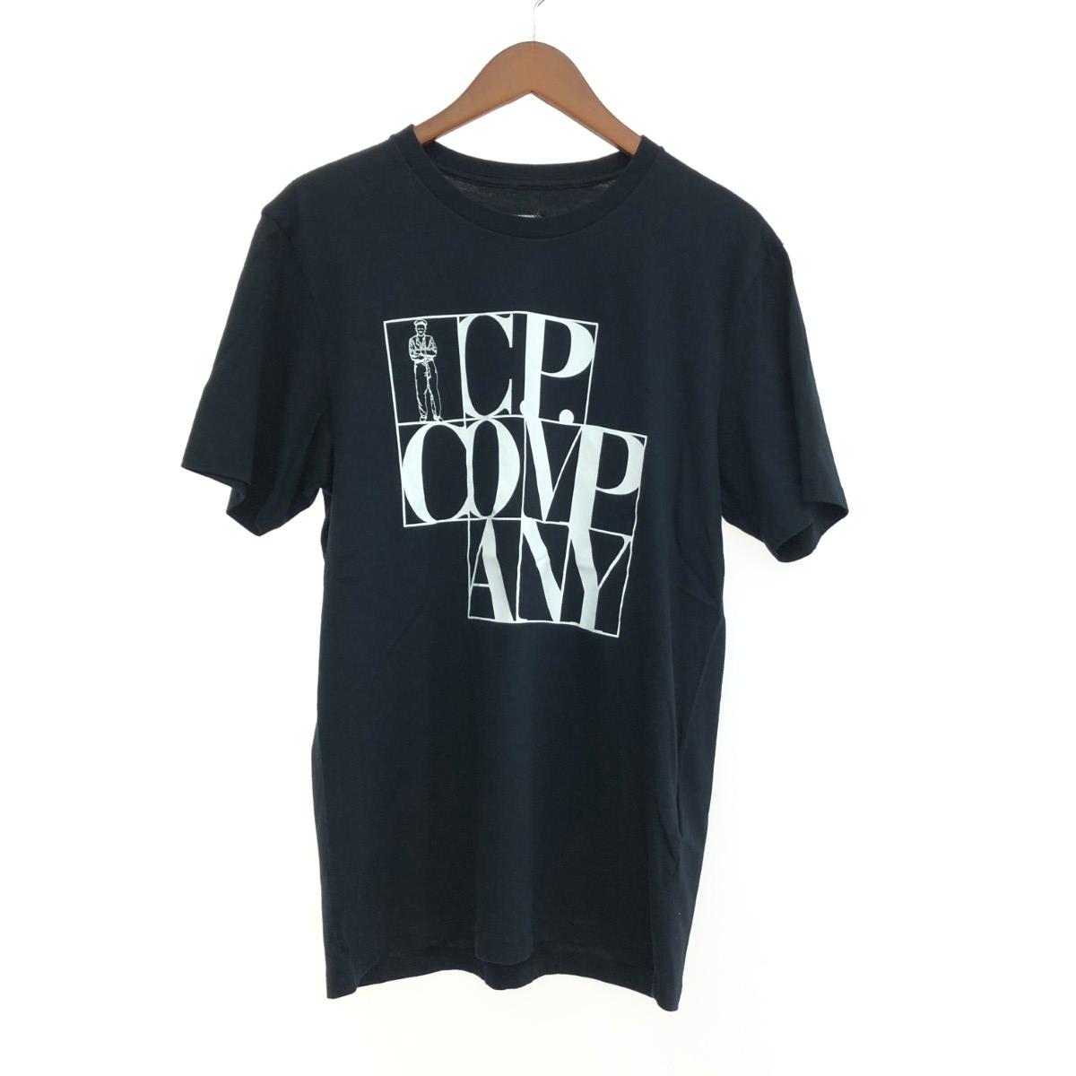 C.P.COMPANY シーピーカンパニー 半袖カットソー 未使用品 サイズ:M 10CMTS064A コットン ブラック メンズ【中古】｜リサイクル ティファナ