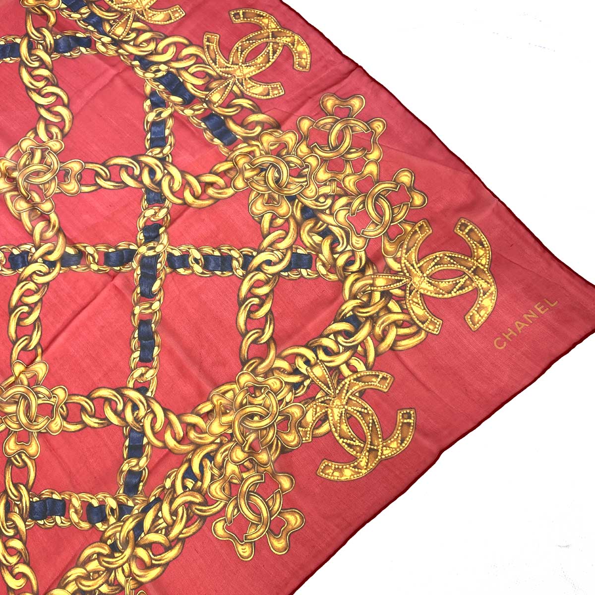 楽天市場】CHANEL シャネル 大判ストール シルク カシミヤ グリーン