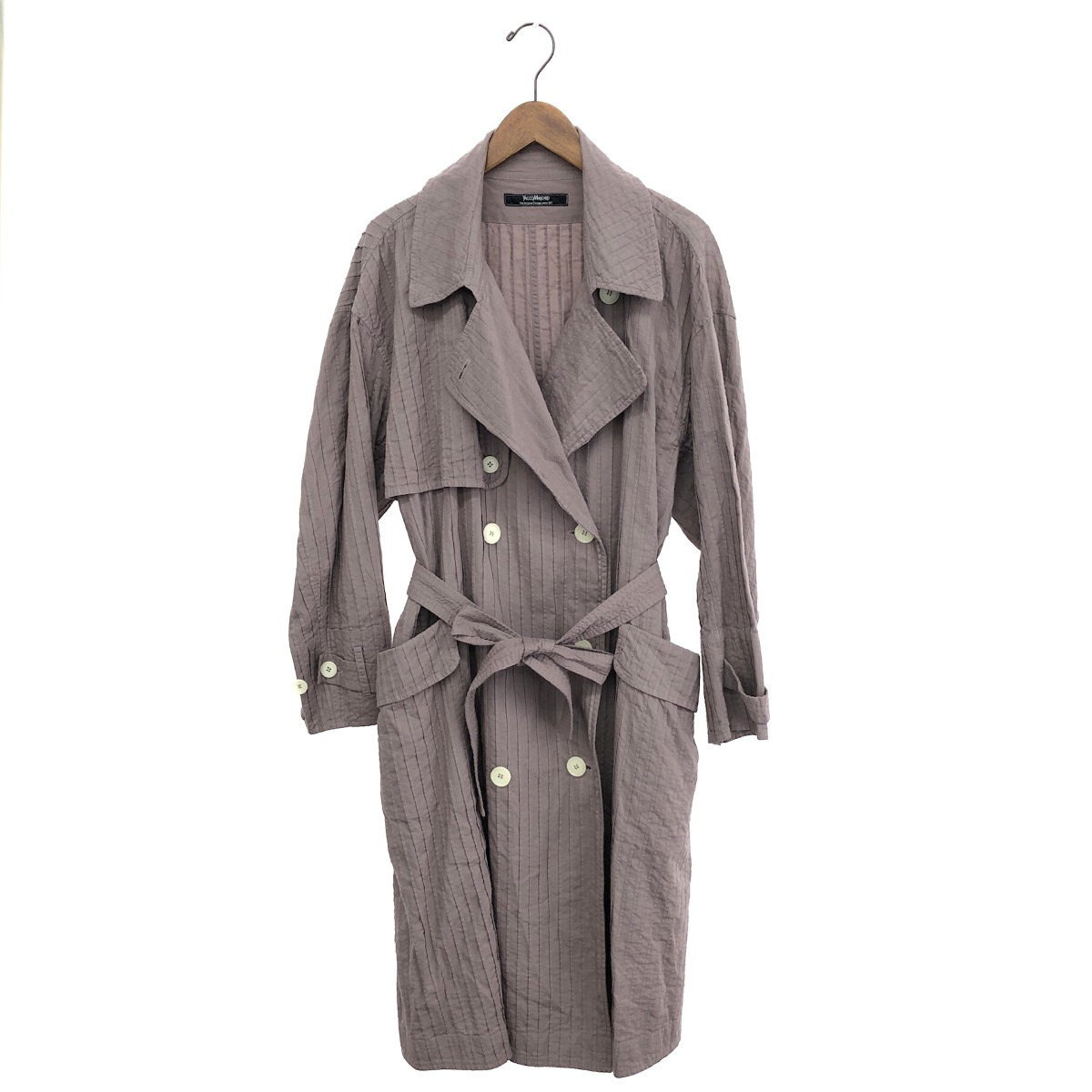 YACCOMARICARDO ヤッコマリカルド オーバーサイズコート 良好 サイズ:2 1121604-20 綿 ピンク レディース【中古】